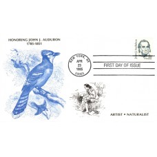 #1863 John J. Audubon KMC FDC