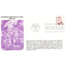 #1867 Grenville Clark KMC FDC