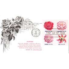 #1876-79 Flowers KMC FDC