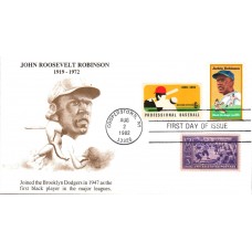 #2016 Jackie Robinson Combo KMC FDC