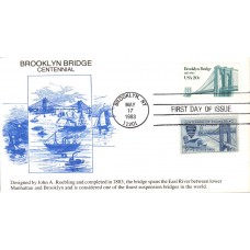 #2041 Brooklyn Bridge Combo KMC FDC