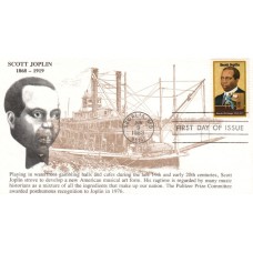 #2044 Scott Joplin KMC FDC