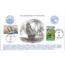 #2066//80 Alaska - Hawaii Statehood Dual KMC FDC