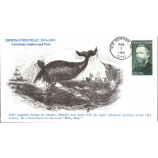 #2094 Herman Melville KMC FDC