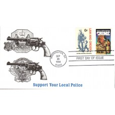 #2102 McGruff the Crime Dog Combo KMC FDC