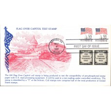 #2115c Flag over Capitol Combo KMC FDC