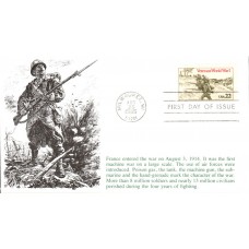 #2154 World War I Veterans KMC FDC