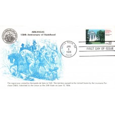 #2167 Arkansas Statehood KMC FDC