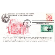 #2190 John Harvard Combo KMC FDC