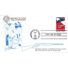 #2204 Republic of Texas KMC FDC