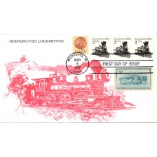 #2226 Locomotive 1870s Combo KMC FDC