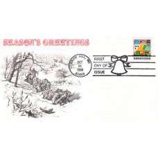 #2245 Christmas Village KMC FDC