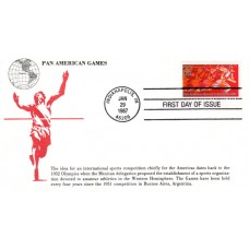 #2247 Pan American Games KMC FDC