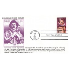 #2250 Enrico Caruso KMC FDC