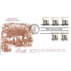 #2253 Milk Wagon 1900s KMC FDC