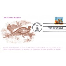 #2283 Ring-Necked Pheasant KMC FDC