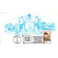 #2338 New Jersey Statehood KMC FDC