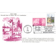 #2346 New York Statehood Combo KMC FDC