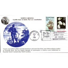 #2347 North Carolina Statehood Combo KMC FDC