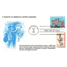 #2420 Letter Carriers Combo KMC FDC