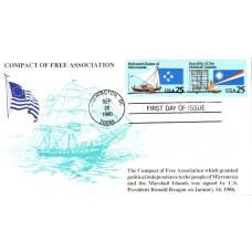 #2506-07 Micronesia - Marshall Islands KMC FDC