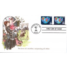 #2535-36 Love - Earth Combo KMC FDC