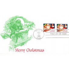 #2579-80 Santa Claus KMC FDC