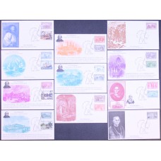 #2624-29 Columbian Expo KMC FDC Set