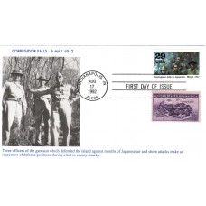 #2697d Fall of Corregidor Combo KMC FDC