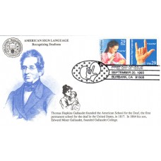 #2783-84 Deaf Communication KMC FDC