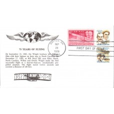 #C91-92 Wright Brothers Combo KMC FDC