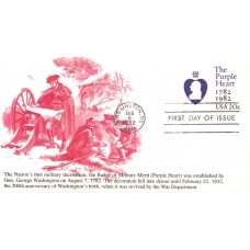 #U603 Purple Heart KMC FDC