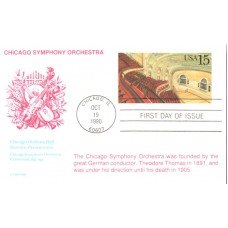 #UX152 Chicago Orchestra Hall KMC FDC