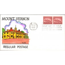 #1032 Mount Vernon Knoble FDC