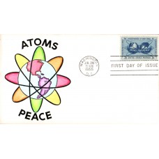 #1070 Atoms For Peace Knoble FDC