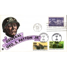 #2697j Allies in North Africa Dual Knoble FDC