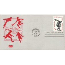 #1262 Physical Fitness Kolor Kover FDC