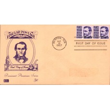 #1281 Francis Parkman Kolor Kover FDC