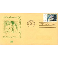 #1322 Mary Cassatt Kolor Kover FDC