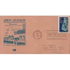 #1333 Urban Planning Kolor Kover FDC