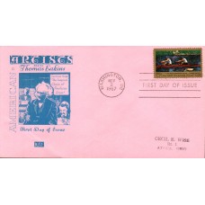 #1335 Thomas Eakins Kolor Kover FDC