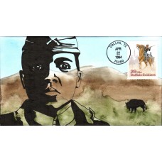 #2818 Buffalo Soldiers Kosvanec FDC