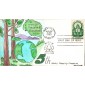 #1156 World Forestry Congress Kraft FDC