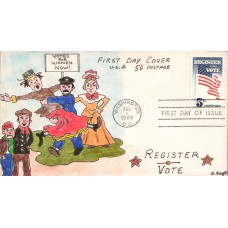 #1249 Register and Vote Kraft FDC