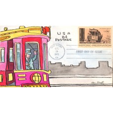 #1442 San Francisco Cable Car Kraft FDC