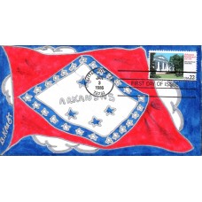 #2167 Arkansas Statehood Kraft FDC