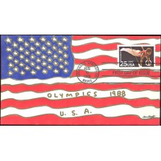 #2380 Summer Olympics Kraft FDC