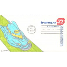 #U565 Transportation Expo 1972 Kraft FDC