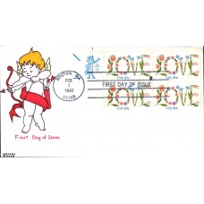 #1951 LOVE Kribbs FDC