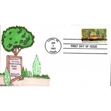 #2037 Civilian Conservation Corps Kribbs FDC